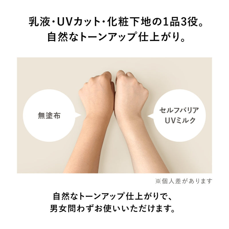 資生堂 アクアレーベル セルフバリア UVミルク  45g