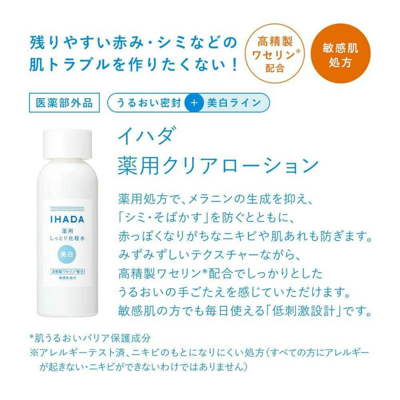 ihada イハダ 化粧水 乳液 - 化粧水・ローション・トナー