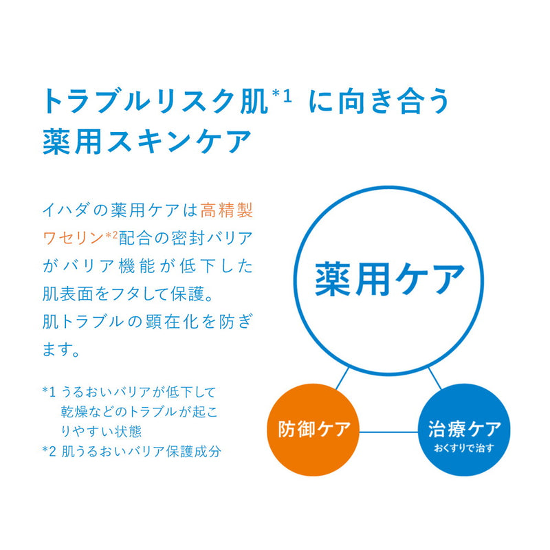 【医薬部外品】資生堂 イハダ 薬用クリアスキンケアセット ローション25ml、エマルジョン15ml