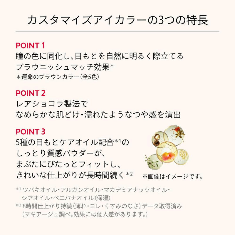 資生堂 マキアージュ カスタマイズアイカラー シングル なめらかクリアカラー OR478 スパイスマニア（マット） 1g