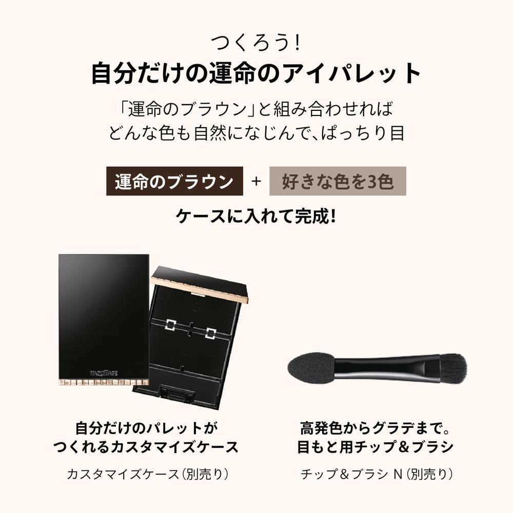 資生堂 マキアージュ カスタマイズアイカラー シングル 透明感の