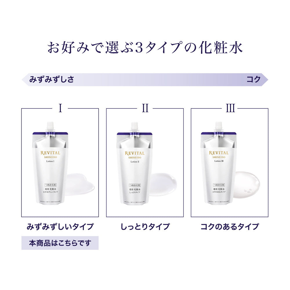 リバイタル　化粧水&乳液セット　詰め替え用 リバイタル 化粧水、乳液 II 詰め替えセット（ローション Ⅰ a