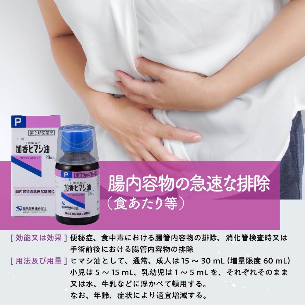 第2類医薬品】加香ヒマシ油 20mL