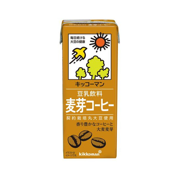 ◆ Kikkoman soy milk drink malt coffee 200ml