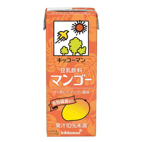 ◆キッコーマン 豆乳飲料 マンゴー 200ml
