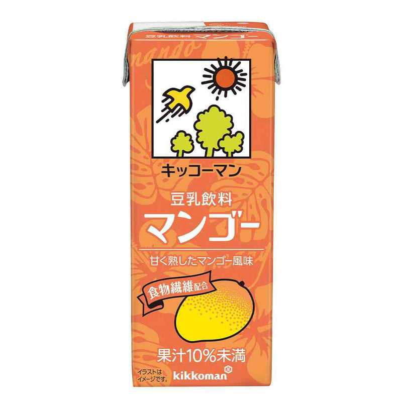 ◆キッコーマン 豆乳飲料 マンゴー 200ml