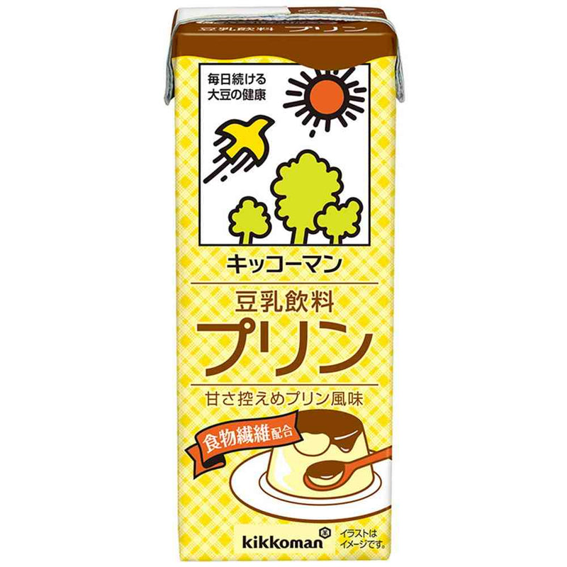 ◆キッコーマン 豆乳飲料 プリン 200ml