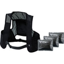 緑十字 ピタッと冷却ベスト ブラック フリーサイズ メーカー直送 ▼返品・キャンセル不可【他商品との同時購入不可】