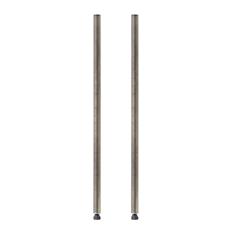 エレクター ベーシックシリーズ ヴィンテージエディション ポール H1200mm シルバー B48PVS2