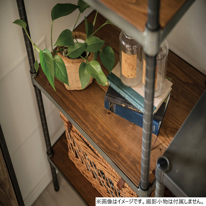 エレクター ベーシックシリーズ ヴィンテージエディション ウッドシェルフ W600xD450mm ラギッドシダー B1824VWRS1