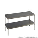 エレクター ベーシックシリーズ ヴィンテージエディション ソリッドシェルフW900xD450mm シルバー B1836VSLD1