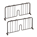 エレクター ベーシックシリーズ ディバイダー 350mm用ブラック （2枚入） BDD14B