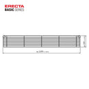 エレクター ベーシックシリーズ ハーフシェルフ 1200mm用 ホワイト B748W