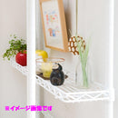 エレクター ベーシックシリーズ ハーフシェルフ 350mm用 クローム B714C