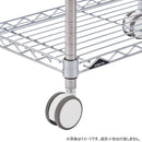 エレクター ベーシックシリーズ 双輪キャスター 75mm ホワイト BDR75EWBG 2個入