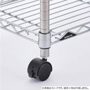 エレクター ベーシックシリーズ キャスター ストッパー付 50mm BDRS50 2個入