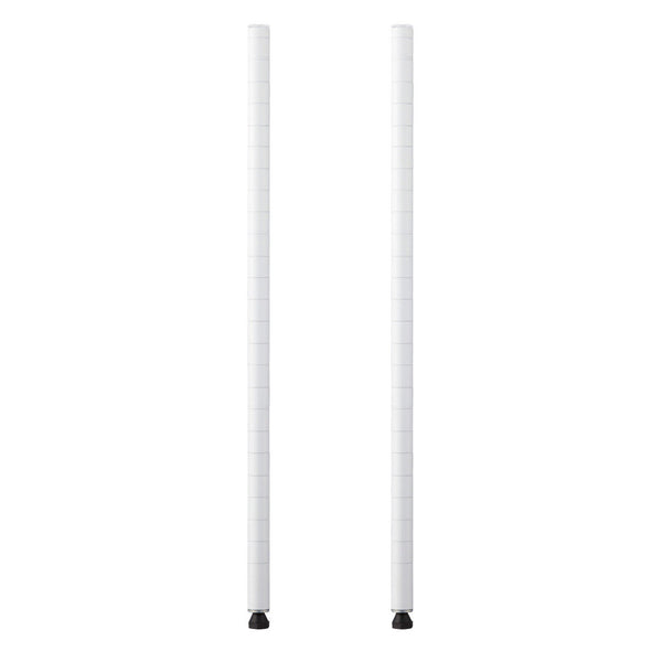 エレクター ベーシックシリーズ ポール 1600mm ホワイト B63PW2 2本入