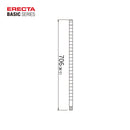 エレクター ベーシックシリーズ ポール 700mm ブラック B28PB2 2本入