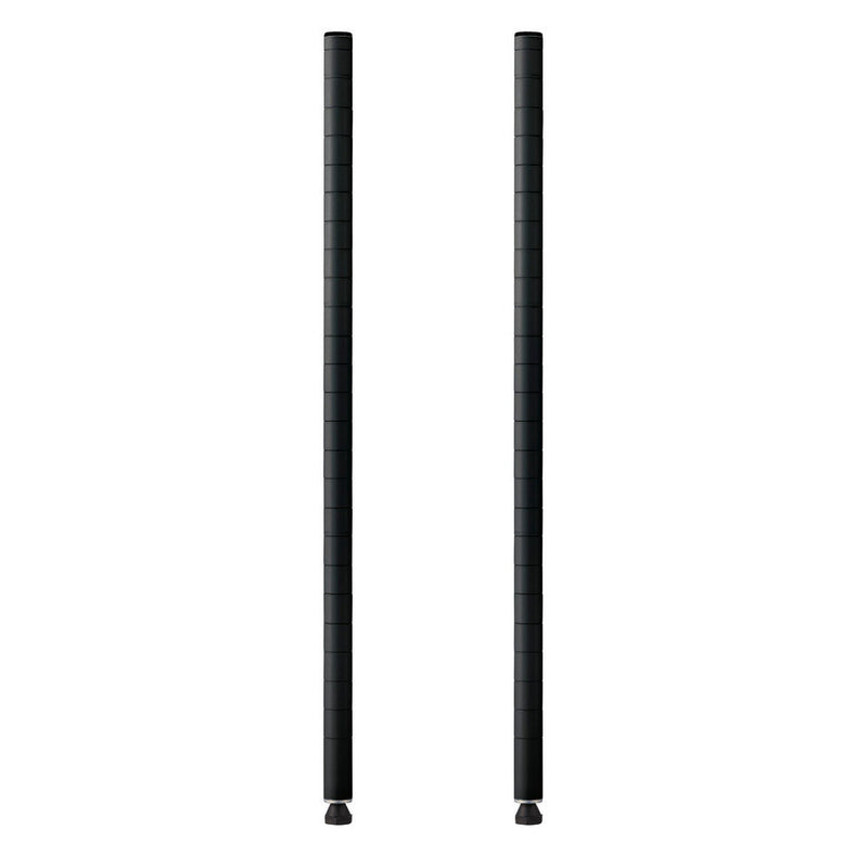 エレクター ベーシックシリーズ ポール 1600mm ブラック B63PB2 2本入