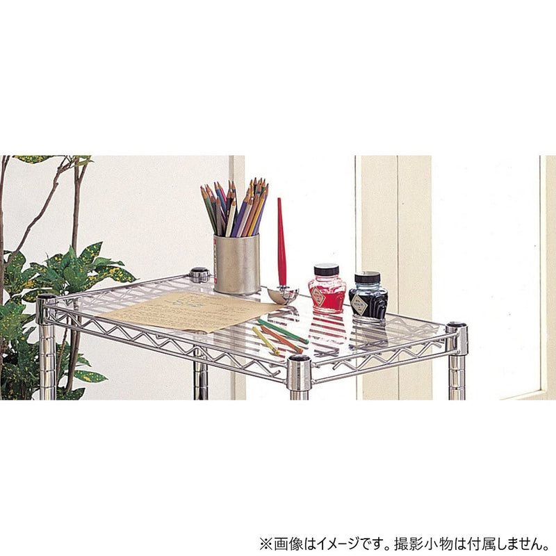 エレクター ベーシックシリーズ スライディングシェルフ用アクリル板 クリア BSL1818AB1 W450xD450mm用