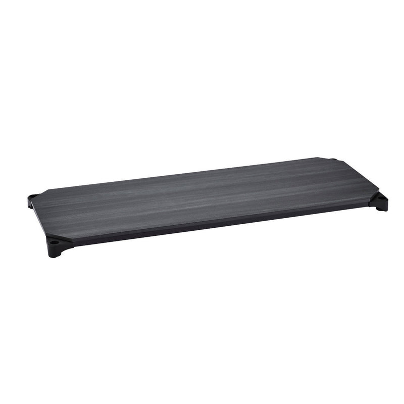 エレクター ベーシックシリーズウッドシェルフ W600xD450mm ブラックウッド ブラックフレーム 棚用 B1824MBB1
