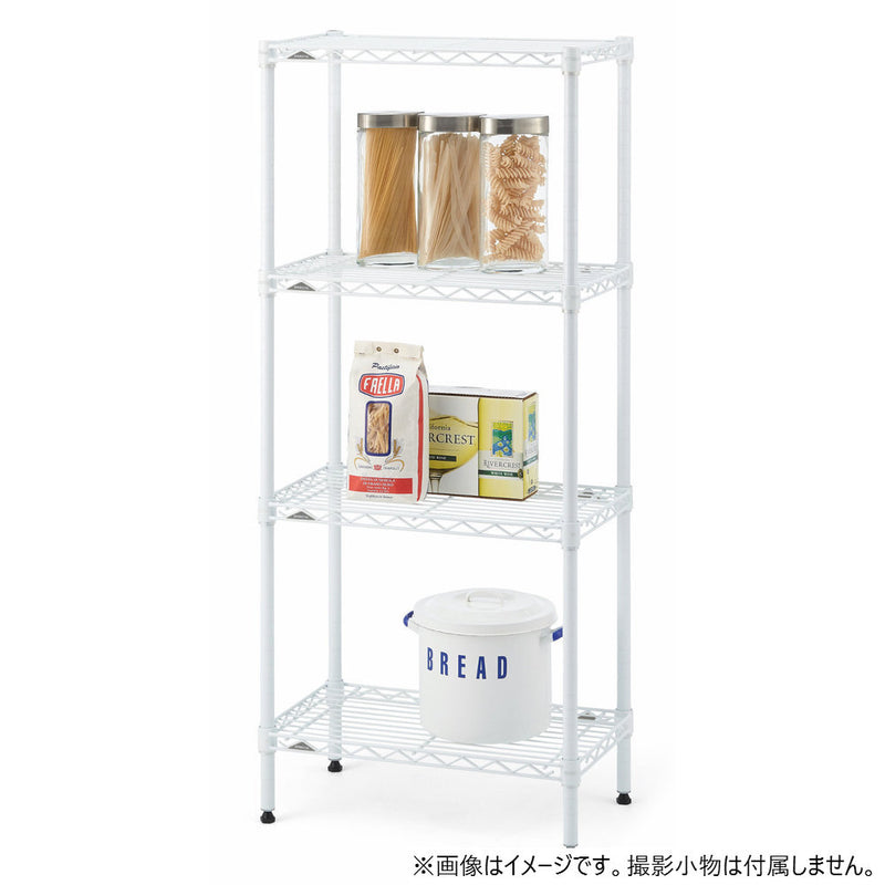 エレクター ベーシックシリーズ ワイヤーシェルフ W900xD450mm ホワイト B1836W1