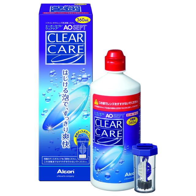 【医薬部外品】日本アルコン AOセプト クリアケア 360ml