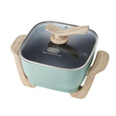 Toffy コンパクトマルチ電気鍋 K-HP3-PA　メーカー直送 ▼返品・キャンセル不可【他商品との同時購入不可】