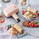 Toffy ハーフホットサンドメーカー K-HS3-SP　メーカー直送 ▼返品・キャンセル不可【他商品との同時購入不可】