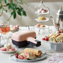 Toffy ハーフホットサンドメーカー K-HS3-SP　メーカー直送 ▼返品・キャンセル不可【他商品との同時購入不可】