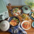 Toffy 電子レンジ用グリル鍋 K-MW4-PW　メーカー直送 ▼返品・キャンセル不可【他商品との同時購入不可】