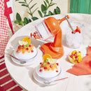 Toffy コンパクトふわふわかき氷器 K-HIS1-VOR　メーカー直送 ▼返品・キャンセル不可【他商品との同時購入不可】