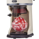 Toffy コンパクト電動ふわふわかき氷器 K-IS14-MW　メーカー直送 ▼返品・キャンセル不可【他商品との同時購入不可】