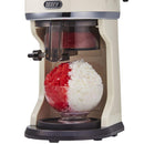 Toffy コンパクト電動ふわふわかき氷器 K-IS14-MW　メーカー直送 ▼返品・キャンセル不可【他商品との同時購入不可】