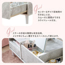 コスメテーブル RD-1125WS メーカー直送 ▼返品・キャンセル不可【他商品との同時購入不可】