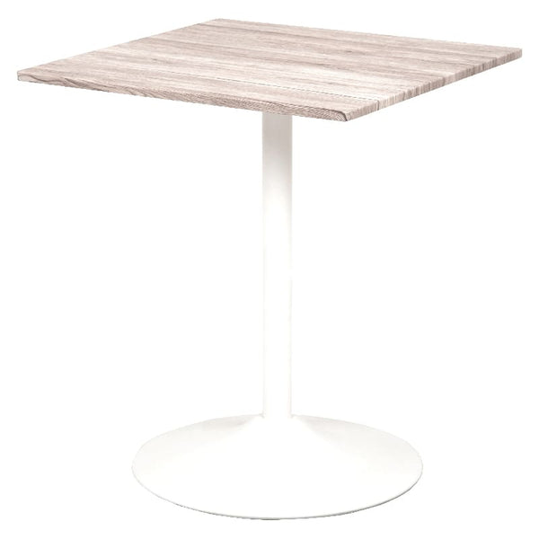 カフェテーブル（角型） LT-4919WH メーカー直送 ▼返品・キャンセル不可【他商品との同時購入不可】