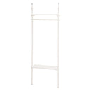 突っ張りハンガーラック KTR-3151SW メーカー直送 ▼返品・キャンセル不可【他商品との同時購入不可】