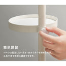 突っ張り棒＆パーツ6点セット（丸型） KTR-3116-BB メーカー直送 ▼返品・キャンセル不可【他商品との同時購入不可】