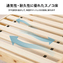 組立簡単 シングルベッド MB-5155SNA 【直送品】 返品・キャンセル・他商品と同時購入は不可