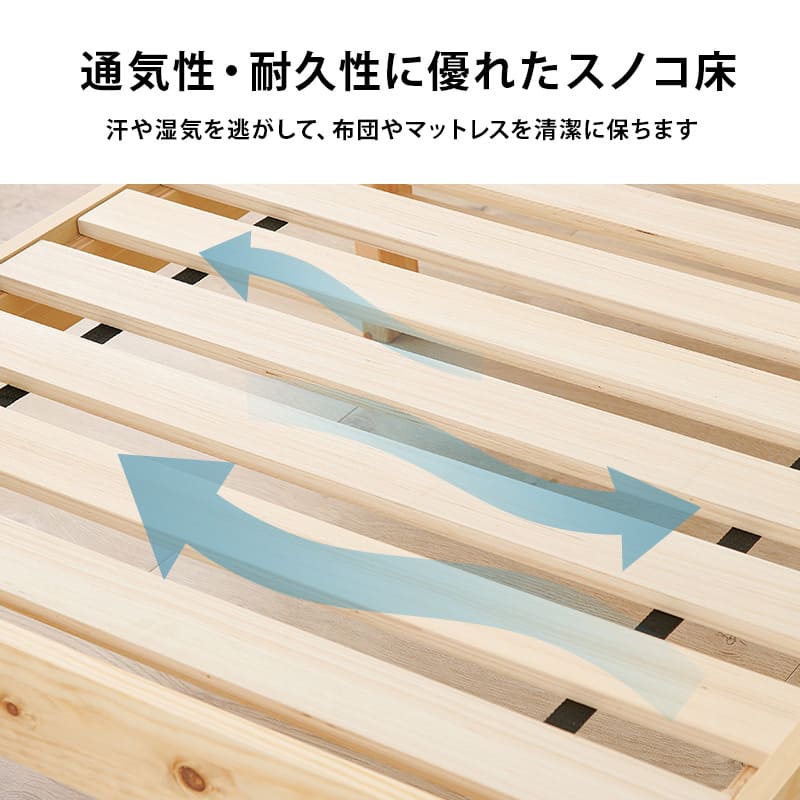 組立簡単 シングルベッド MB-5155SNA メーカー直送 ▼返品・キャンセル不可【他商品との同時購入不可】