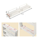 隙間収納ワゴン 幅12cm RCC-1532BR メーカー直送 ▼返品・キャンセル不可【他商品との同時購入不可】