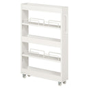 隙間収納ワゴン 幅12cm RCC-1532WH メーカー直送 ▼返品・キャンセル不可【他商品との同時購入不可】