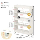 隙間収納ワゴン 幅16cm RCC-1533BR メーカー直送 ▼返品・キャンセル不可【他商品との同時購入不可】