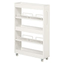 隙間収納ワゴン 幅16cm RCC-1533WH メーカー直送 ▼返品・キャンセル不可【他商品との同時購入不可】