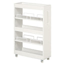 隙間収納ワゴン 幅20cm RCC-1534WH メーカー直送 ▼返品・キャンセル不可【他商品との同時購入不可】