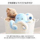 バスケットワゴン 52L RUD-2448DBR メーカー直送 ▼返品・キャンセル不可【他商品との同時購入不可】