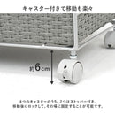 ランドリー 幅65cm RAN-2458DBR メーカー直送 ▼返品・キャンセル不可【他商品との同時購入不可】