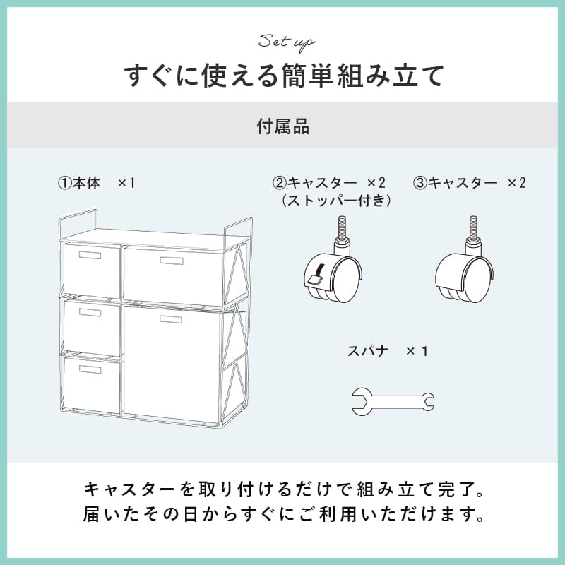 ランドリー 幅65cm RAN-2458WH メーカー直送 ▼返品・キャンセル不可【他商品との同時購入不可】