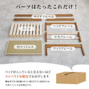 組立簡単 畳シングルベッド MB-5146S-LBRクラマ メーカー直送 ▼返品・キャンセル不可【他商品との同時購入不可】