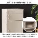 宅配ボックス 上段19L下段39L  LPS-4990BK メーカー直送 ▼返品・キャンセル不可【他商品との同時購入不可】